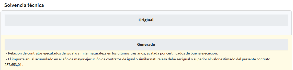 Solvencia técnica
